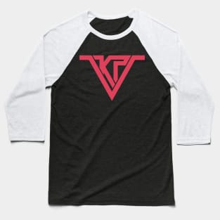 Red Logo (Centered Chest) Baseball T-Shirt